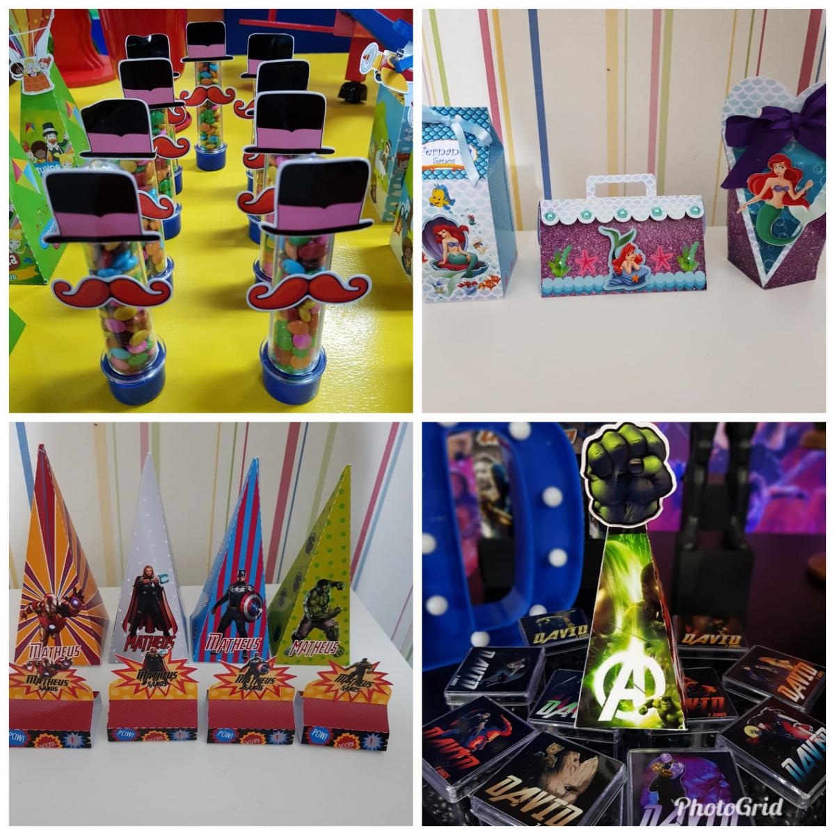 Lembrancinhas de todos os temas a partir de R$ 3,00